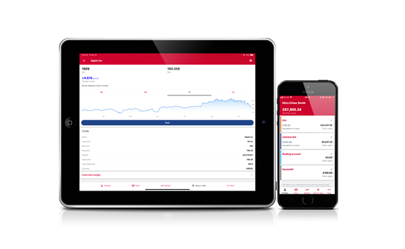 Monitor your portfolio values on iPad and iPhone