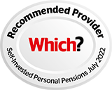 AJ Bell Which? Recommended provider - Self-Invested Personal Pensions July 2021 